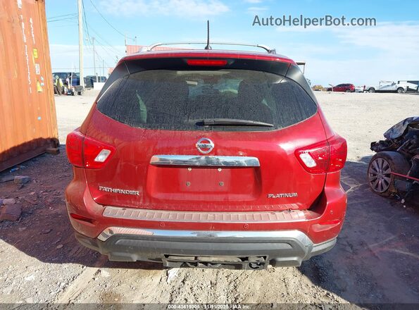 5N1DR2MN8HC637846 2017 NISSAN PATHFINDER Burgundy 