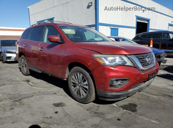 5N1DR2MNXHC699653 2017 NISSAN PATHFINDER Red Передня права чверть