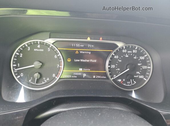 5N1DR3BA0PC250390 2023 NISSAN PATHFINDER White Instrument cluster view