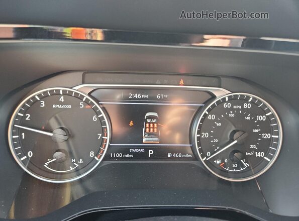 5N1DR3BA7SC259287 2025 NISSAN PATHFINDER White Instrument cluster view