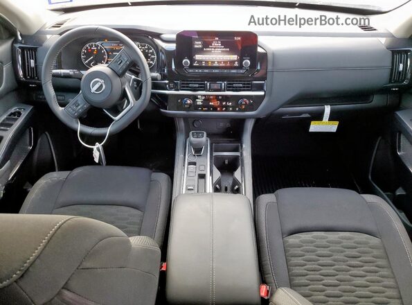 5N1DR3BB0SC253954 2025 NISSAN PATHFINDER White Dashboard view