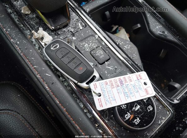 5N1DR3BD6PC233149 2023 NISSAN PATHFINDER Темно-бордовый Вид панели приборов