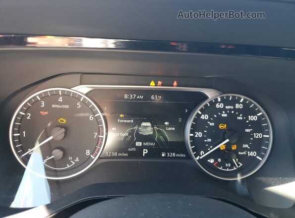 5N1DR3BD8RC310221 2024 NISSAN PATHFINDER Red Widok zestawu wskaźników