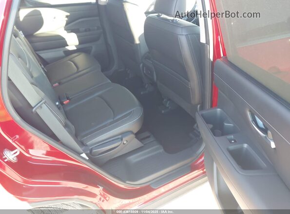 5N1DR3CC8PC222806 2023 NISSAN PATHFINDER Red VIN կոդի պիտակի տեսք