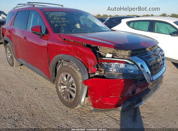 5N1DR3CC8PC222806 2023 NISSAN PATHFINDER Red Դիմացի տեսք