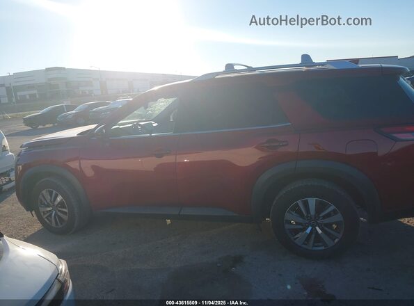5N1DR3CC8PC222806 2023 NISSAN PATHFINDER Red Սալոնի 360 աստիճան տեսք