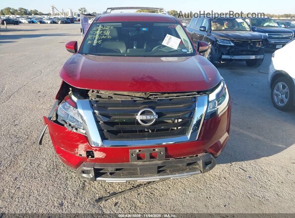 5N1DR3CC8PC222806 2023 NISSAN PATHFINDER Red Սարքավորումների վահանակի տեսք