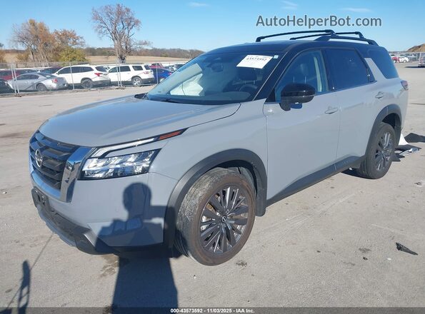 5N1DR3CD1RC282759 2024 NISSAN PATHFINDER Gray Передня ліва чверть