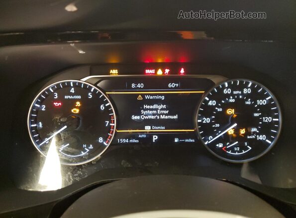 5N1DR3CD1RC288058 2024 NISSAN PATHFINDER Серый Вид щитка приборов
