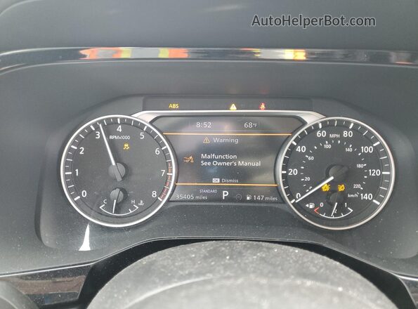 5N1DR3DG2PC256967 2023 NISSAN PATHFINDER Gray Instrument cluster view