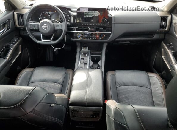5N1DR3DG2PC256967 2023 NISSAN PATHFINDER Gray Dashboard view