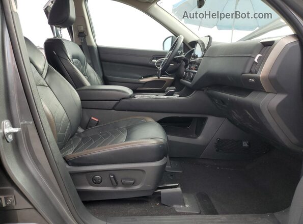 5N1DR3DG2PC256967 2023 NISSAN PATHFINDER Gray Front interior view