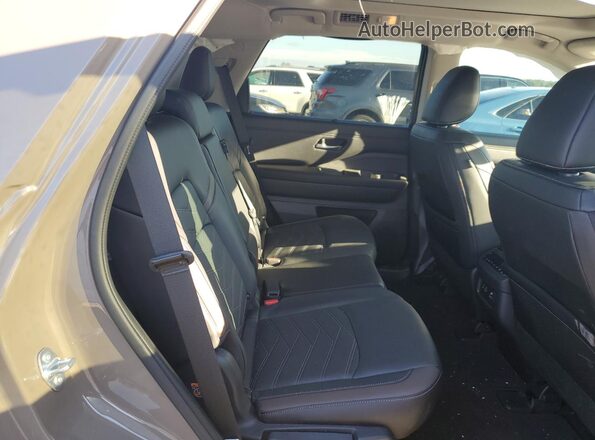 5N1DR3DJ3RC259357 2024 NISSAN PATHFINDER Желто-коричневый Вид задней части салона
