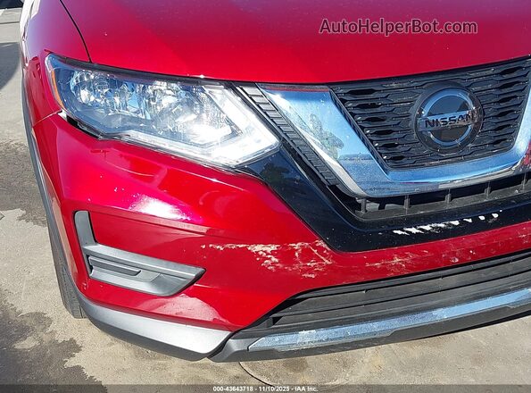 5N1ET2MT8JC814289 2018 NISSAN ROGUE HYBRID Red 