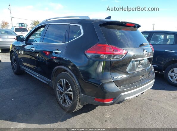5N1ET2MT9HC795875 2017 NISSAN ROGUE HYBRID Black Задня ліва чверть