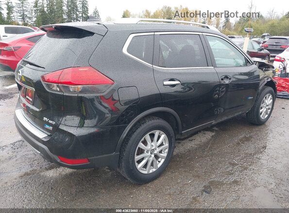 5N1ET2MV1HC830362 2017 NISSAN ROGUE HYBRID Black Հետևի աջ
