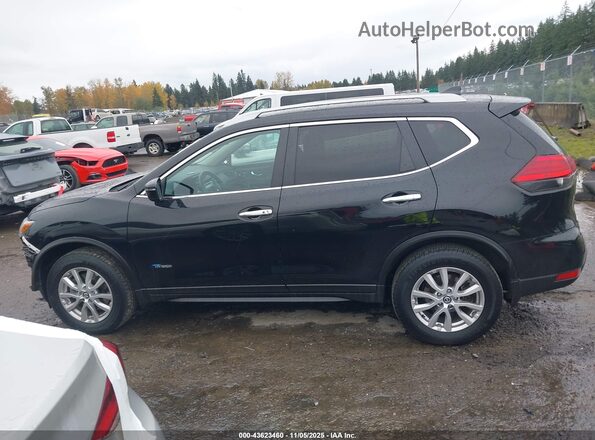 5N1ET2MV1HC830362 2017 NISSAN ROGUE HYBRID Black 
