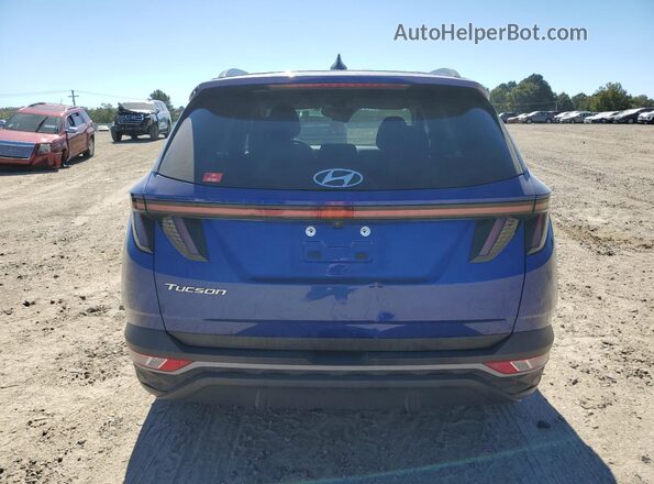 5NMJB3AE4NH041233 2022 HYUNDAI TUCSON Blue Հետևի տեսք