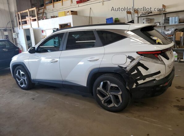 5NMJC3AE8NH001136 2022 HYUNDAI TUCSON Белый Задняя левая четверть