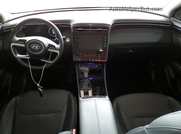 5NMJCCAE8NH009382 2022 HYUNDAI TUCSON Серый Вид панели приборов
