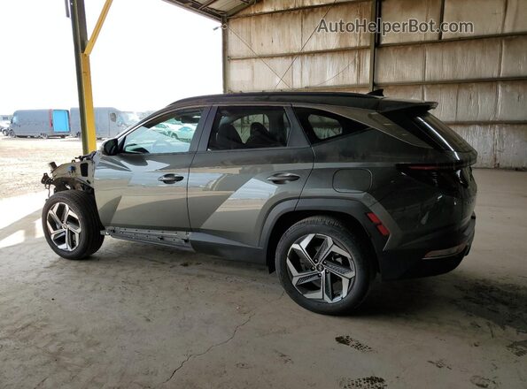 5NMJCCAE8NH009382 2022 HYUNDAI TUCSON Серый Задняя левая четверть