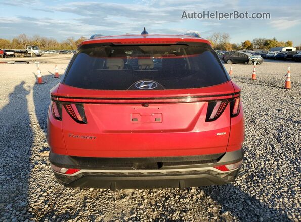 5NMJF3AE1PH244815 2023 HYUNDAI TUCSON Red Вид ззаду