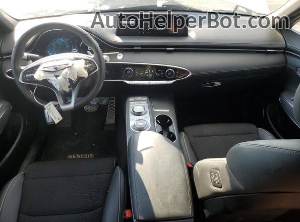 5NMMADTB1RH015056 2024 GENESIS GV70 White Widok deski rozdzielczej