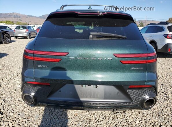 5NMMCDTC0RH005489 2024 GENESIS GV70 Green უკანა ხედი
