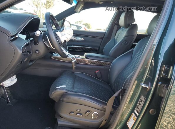 5NMMCDTC0RH005489 2024 GENESIS GV70 Green წინა სალონის ხედი