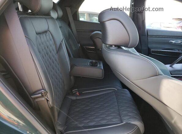 5NMMCDTC0RH005489 2024 GENESIS GV70 Green უკანა სალონის ხედი