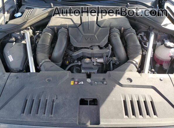 5NMMCDTCXRH001045 2024 GENESIS GV70 Gray Vista interior trasera