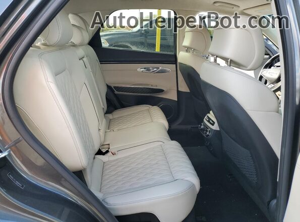 5NMMCDTCXRH001045 2024 GENESIS GV70 Gray Vista de los asientos traseros