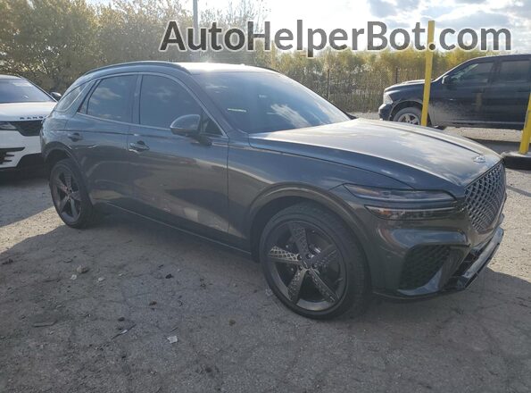5NMMCDTCXRH001045 2024 GENESIS GV70 Gray Delantero derecho