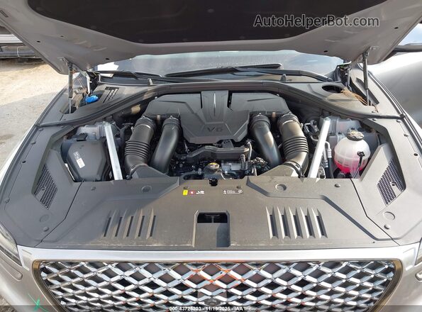 5NMMCDTCXSH019275 2025 GENESIS GV70 Silver Vista trasera