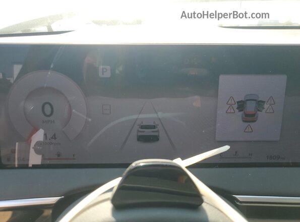 5NMMFDTB1TH036756 2026 GENESIS GV70 White Սարքավորումների վահանակի տեսք