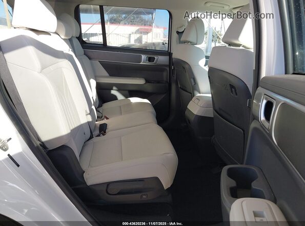 5NMP24G19SH025593 2025 HYUNDAI SANTA FE HYBRID White Vista de la etiqueta del VIN