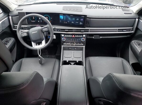 5NMP24GL1SH119694 2025 HYUNDAI SANTA Blue Widok deski rozdzielczej