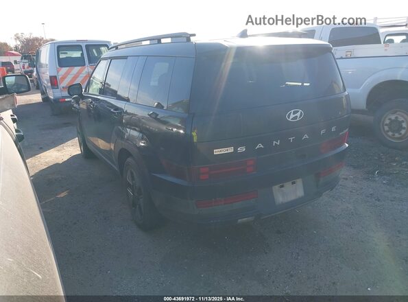 5NMP2DG11RH003677 2024 HYUNDAI SANTA FE HYBRID Black Trasero izquierdo