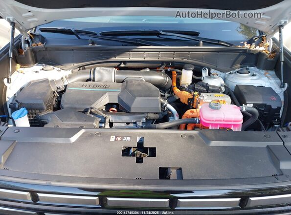 5NMP2DG13SH022625 2025 HYUNDAI SANTA FE HYBRID Silver Вид ззаду