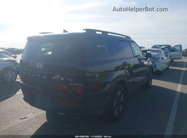 5NMP2DG14SH042902 2025 HYUNDAI SANTA FE HYBRID Black Задня права чверть