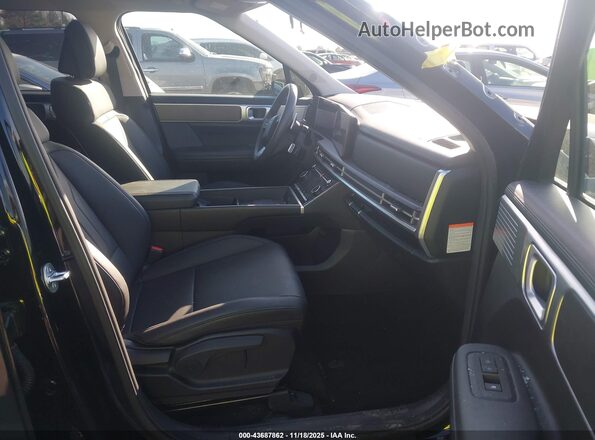 5NMP2DG14SH042902 2025 HYUNDAI SANTA FE HYBRID Black Вид салону спереду