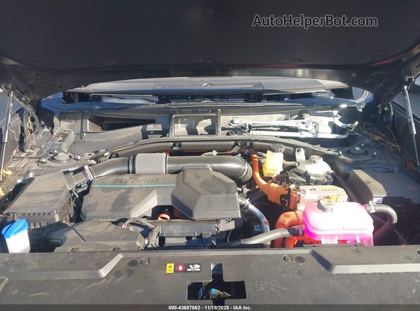 5NMP2DG14SH042902 2025 HYUNDAI SANTA FE HYBRID Black Вид ззаду