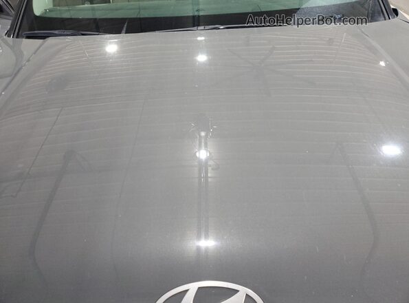5NMP2DG16SH019928 2025 HYUNDAI SANTA Gray Vista del compartimento del motor