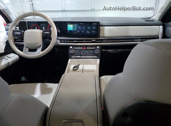 5NMP2DG16SH019928 2025 HYUNDAI SANTA Gray Vista del salpicadero
