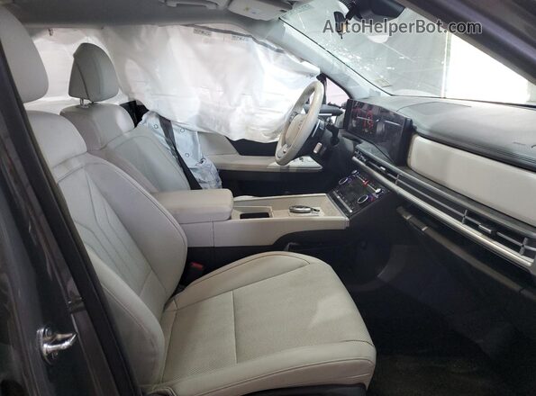 5NMP2DG16SH019928 2025 HYUNDAI SANTA Gray Vista interior delantera