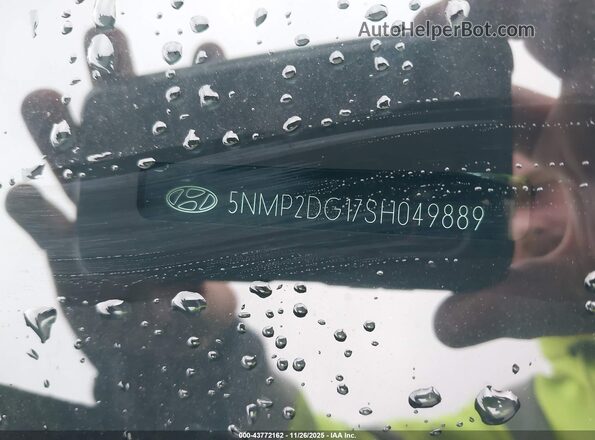 5NMP2DG17SH049889 2025 HYUNDAI SANTA FE HYBRID Black 