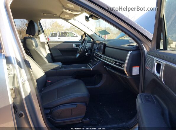 5NMP2DG1XRH013267 2024 HYUNDAI SANTA FE HYBRID Silver Սալոնի դիմացի տեսք