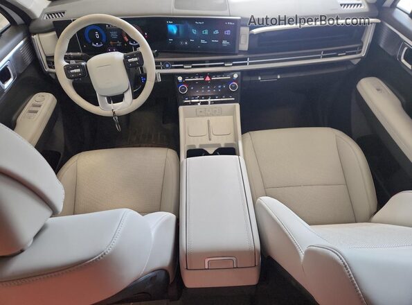 5NMP2DGL5RH006955 2024 HYUNDAI SANTA White Widok deski rozdzielczej