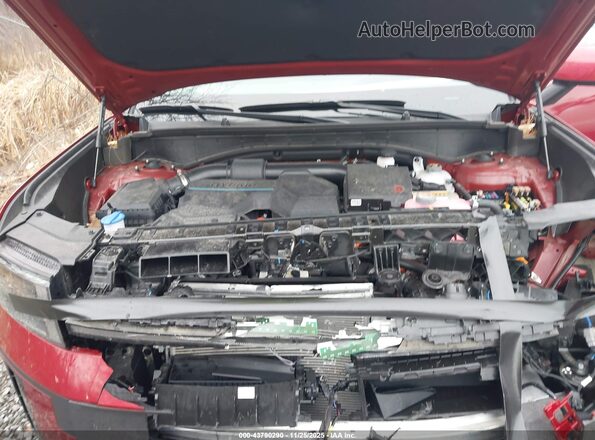 5NMP3DG13RH015732 2024 HYUNDAI SANTA FE HYBRID Red Հետևի տեսք