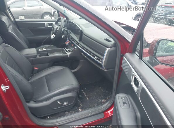 5NMP3DG1XRH015713 2024 HYUNDAI SANTA FE HYBRID Red წინა სალონის ხედი